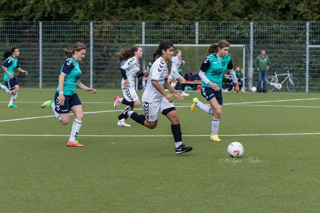 Bild 129 - B-Juniorinnen Wedel - St. Pauli : Ergebnis: 1:2